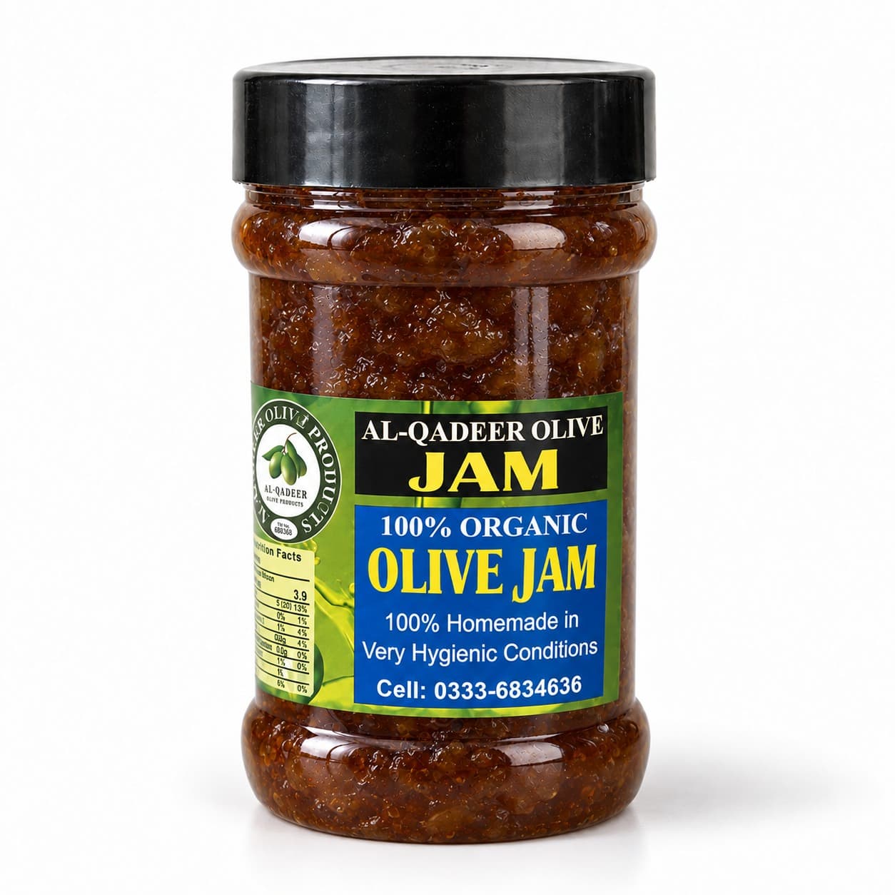 Olive Jam, 400 g · Jar