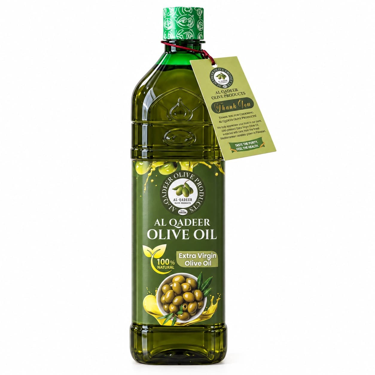 Premium Extra Virgin Olive Oil, 1000 ml · PET